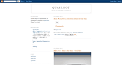 Desktop Screenshot of blogger.quasidot.com